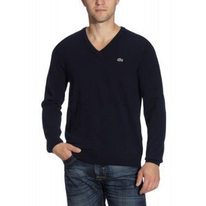 Lacoste v outlet neck long sleeve