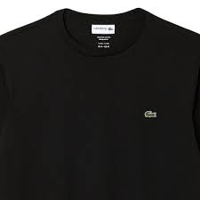Lacoste TH6712 031 T Shirt Long Sleeve Cotton BLACK black TROVISO1883