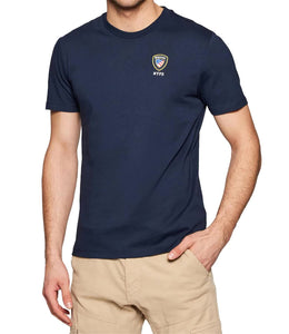 BLAUER 20SBLUH2176-004547 T-Shirt Cadetto Logo Girocollo BLU NAVY
