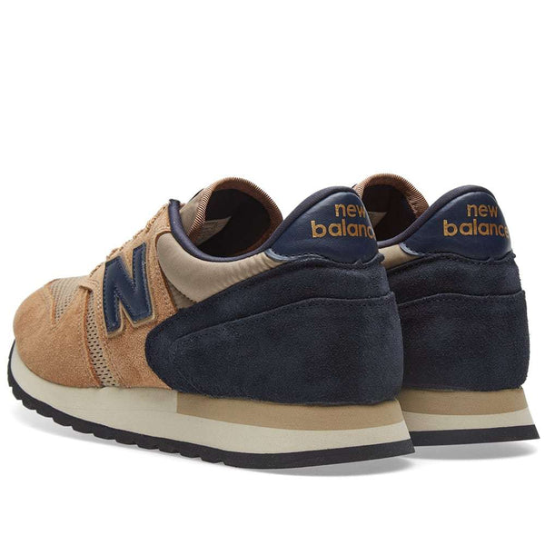 NEW BALANCE M770SBN Sneakers Made In England Navy Mid Brown