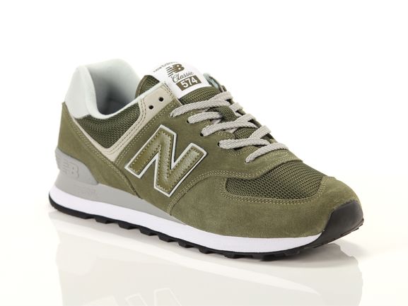 NEW BALANCE ML574EGO Scarpe Sneakers Uomo OLIVE GREEN