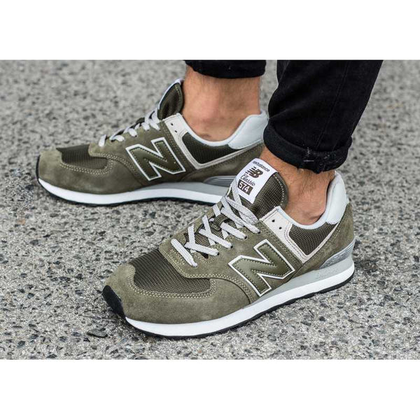 NEW BALANCE ML574EGO Scarpe Sneakers Uomo OLIVE GREEN