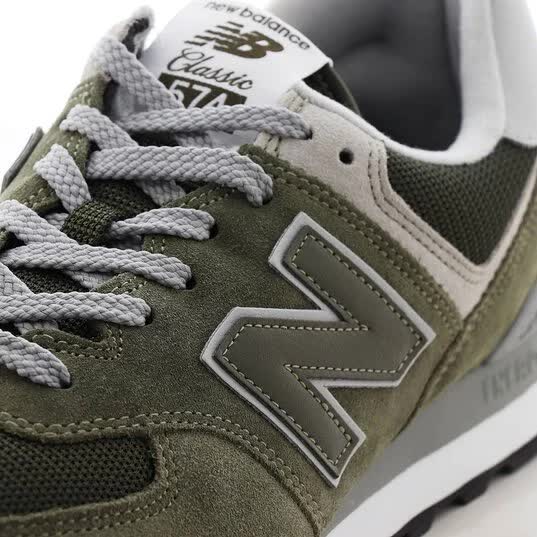 NEW BALANCE ML574EGO Scarpe Sneakers Uomo OLIVE GREEN