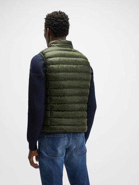 North Sails 603131-437 Skye Vest Sleeveless Man FOREST NIGHT GREEN