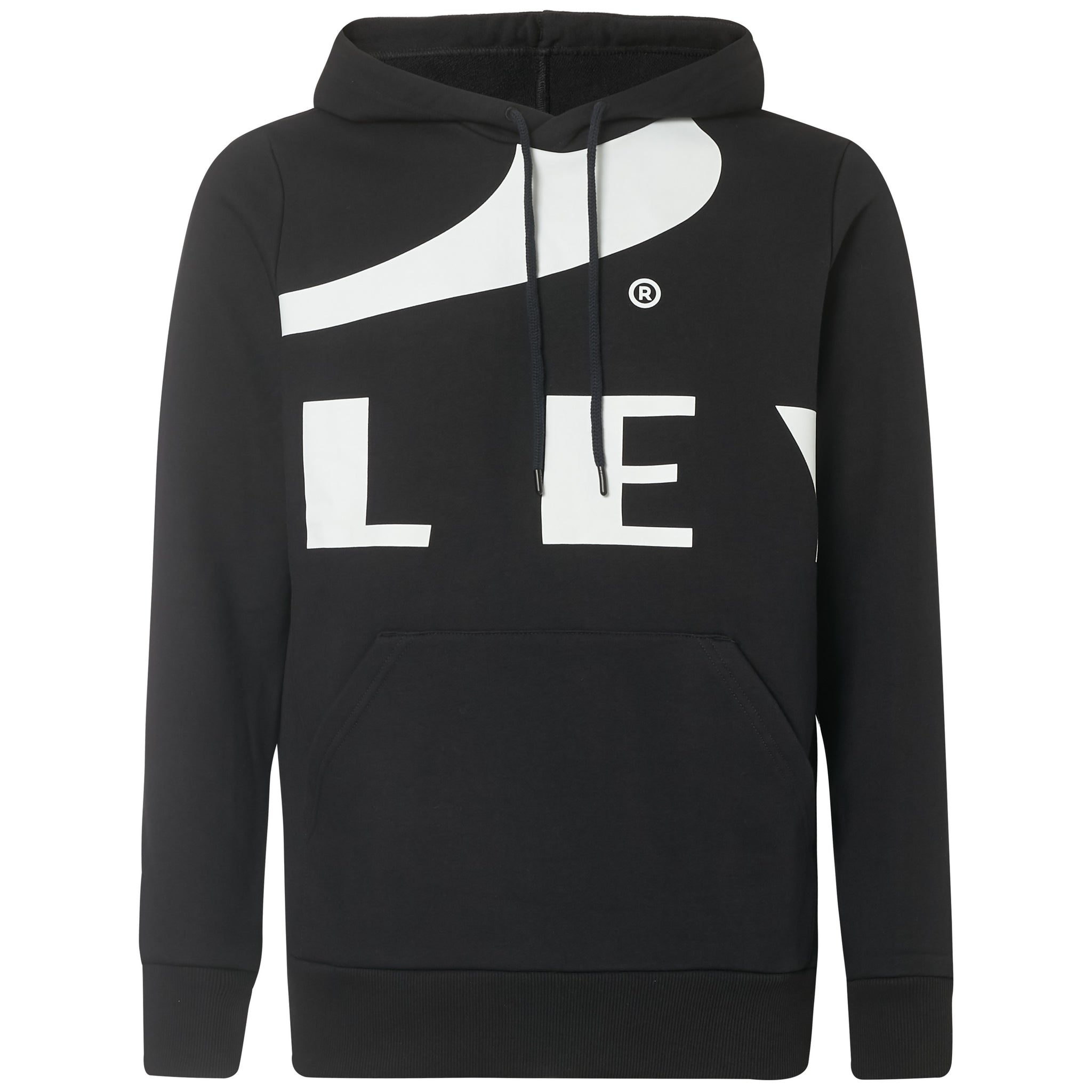 Oakley 472589-02E Big Logo Ellipse Hoodie Men's Sweatshirt BLACK