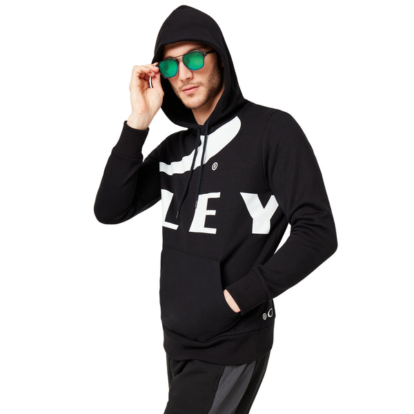 Oakley 472589-02E Big Logo Ellipse Hoodie Men's Sweatshirt BLACK