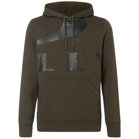 Oakley 472589-86L Big Logo Ellipse Hoodie Men's Sweatshirt MILITARY Green