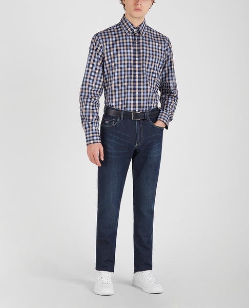 Paul & Shark I20P3139-002 Button Down Check Shirt