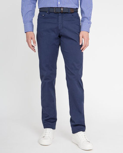 Paul & Shark COP4001-013 Pantalone 5 tasche in cotone organico Stretch BLU NAVY
