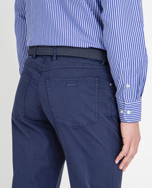 Paul & Shark COP4001-013 Pantalone 5 tasche in cotone organico Stretch BLU NAVY