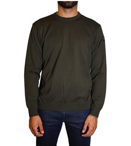 PAUL & SHARK COP1040-044 Pullover Girocollo Merinos Extrafine Military GREEN