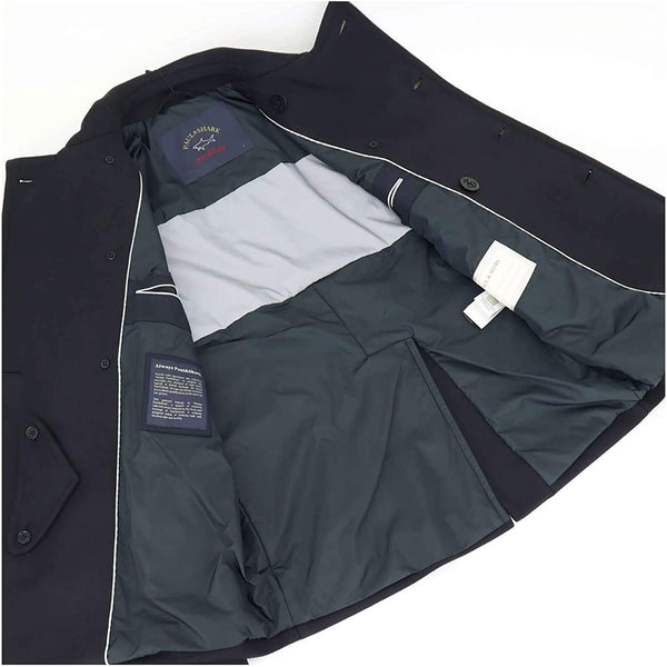 PAUL &amp; SHARK COP2004-050 Peacoat Jacket Winter Men's Yachting Water Repellent Navy Blue