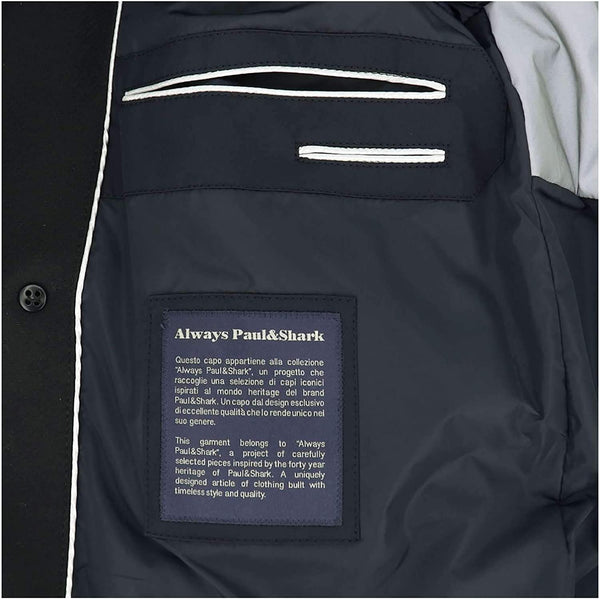 PAUL &amp; SHARK COP2004-050 Peacoat Jacket Winter Men's Yachting Water Repellent Navy Blue