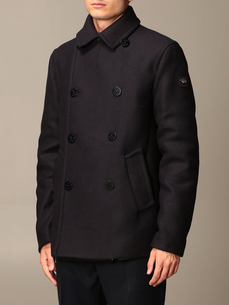 PAUL &amp; SHARK COP2004-050 Peacoat Jacket Winter Men's Yachting Water Repellent Navy Blue