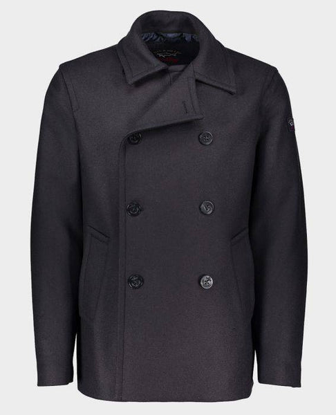 PAUL &amp; SHARK COP2004-050 Peacoat Jacket Winter Men's Yachting Water Repellent Navy Blue