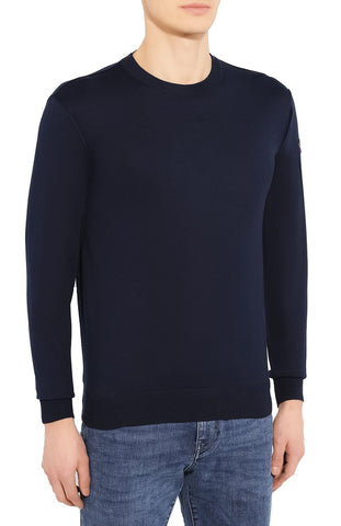 Paul & Shark P20P1507-013 Pullover Girocollo Cotone BLU navy