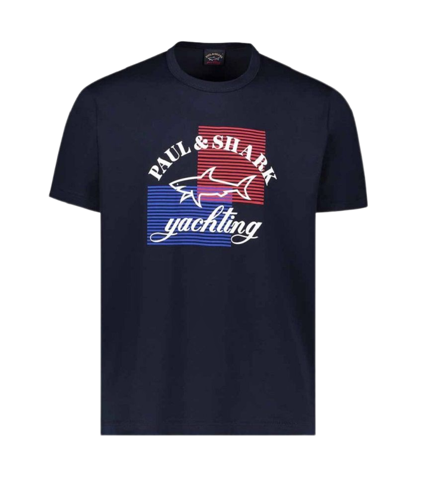 Tシャツ・カットソー PAUL  SHARK Men T Shirts 24411032 013 blue 010087252803_12.jpg