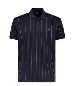 Paul & Shark 22411339-247 Polo Riga Multicolor Vertical BLU