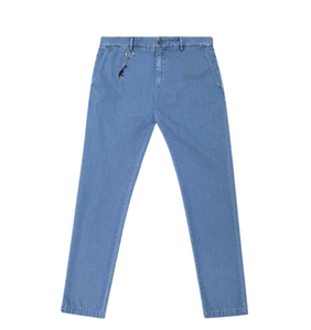 Paul &amp; Shark 22414120 Summer Denim Trousers In organic denim cotton Men