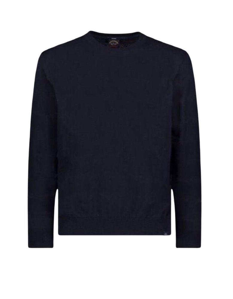 Paul & Shark 23411575-013 Pullover In FRESCO Cotone e Lino BLU NAVY