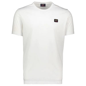 Paul &amp; Shark COP1002-010T-Shirt Logo Crewneck Short Sleeve WHITE