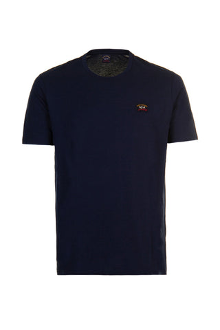 Paul & Shark COP1002-013 T-Shirt Logo Girocollo Manica Corta BLU navy