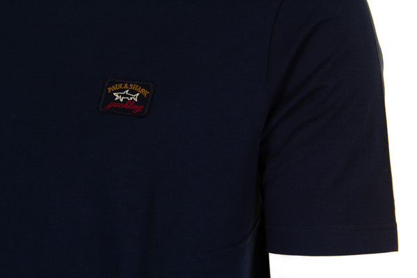 Paul & Shark COP1002-013 T-Shirt Logo Girocollo Manica Corta BLU navy