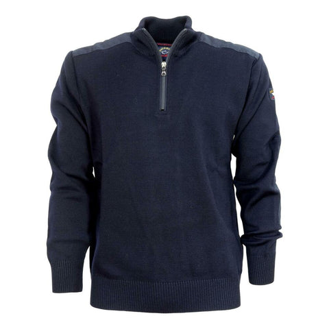 Paul &amp; Shark COP1028-050 Marina Waterproof Half Zip Pullover NAVY BLUE