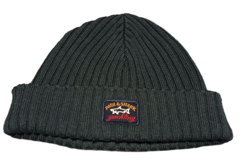 Paul &amp; Shark COP1051-248 Water Repellent English Rib Hat DARK ARMY GREEN
