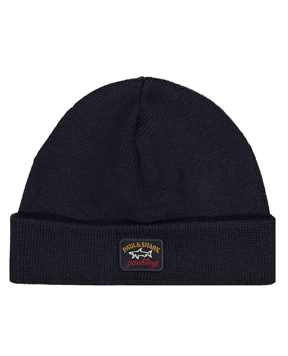 Paul & Shark COP1058-050 Berretto Bretagne Logo BLU NAVY