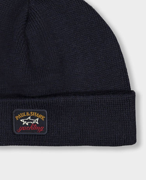 Paul & Shark COP1058-050 Berretto Bretagne Logo BLU NAVY
