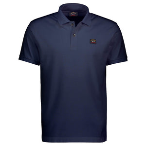 Paul & Shark COP1070-13 Polo Short Sleeve Piquet Cotton NAVY