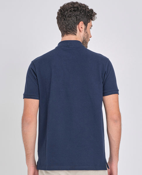 Paul & Shark COP1070-13 Polo Manica Corta Piquet Cotone BLU NAVY