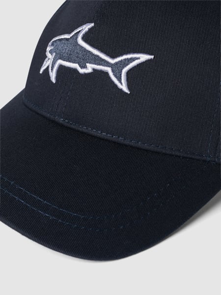 Paul & Shark COP7103-050 Baseball Shrk Logo Cap Cotton BLU NAVY