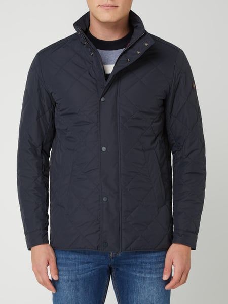 Paul Shark I20P2272 050 Quilted Padded Jacket BLUE navy TROVISO1883