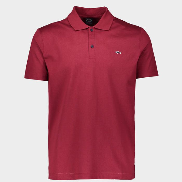 Paul & Shark COP1013-142 Polo Manica Corta Piquet Cotone BORDEAUX