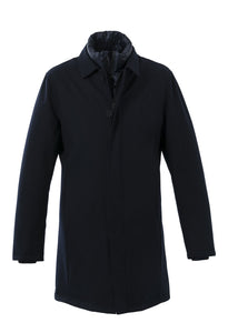 PEOPLE OF SHIBUYA PM891-799 Kai Down Trench BLU Navy