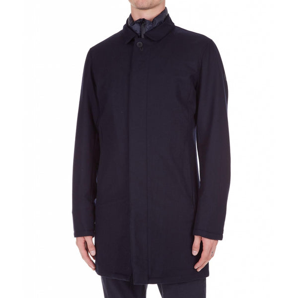 PEOPLE OF SHIBUYA PM891-799 Kai Down Trench BLU Navy