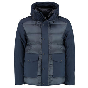 PEOPLE OF SHIBUYA PM891 MATA Down Jacket BLU navy – TROVISO1883