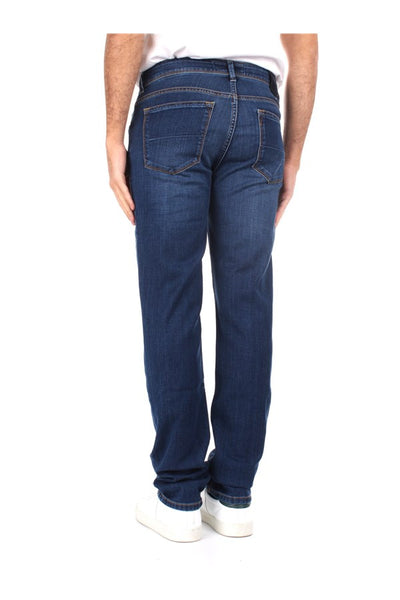 Re-Hash P015-2833 Rubens-Z Denim Jeans 5 Pockets Medium Denim Wash