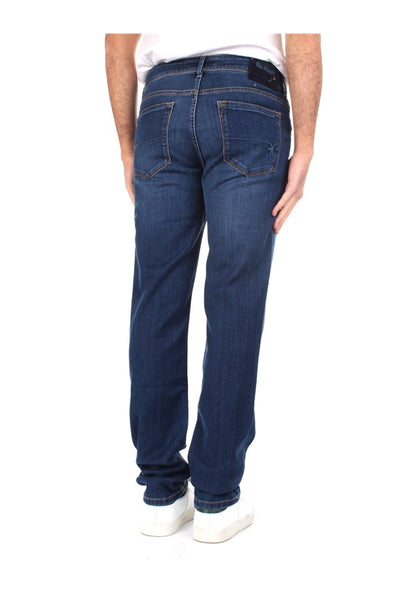 Re-Hash P015-2833 Rubens-Z Denim Jeans 5 Pockets Medium Denim Wash