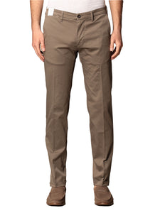 Re-Hash P249-2389-266 Mucha Summer Cotton Slim Trousers TAUPE