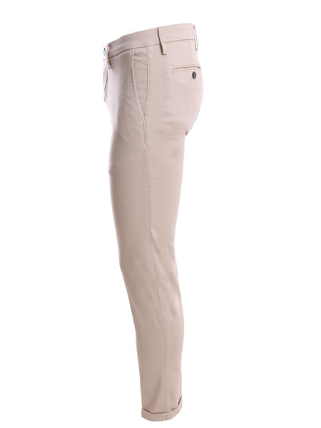 Re-Hash P249-2389-5899 Mucha Pantalone Summer Cotone Slim BEIGE Chiaro