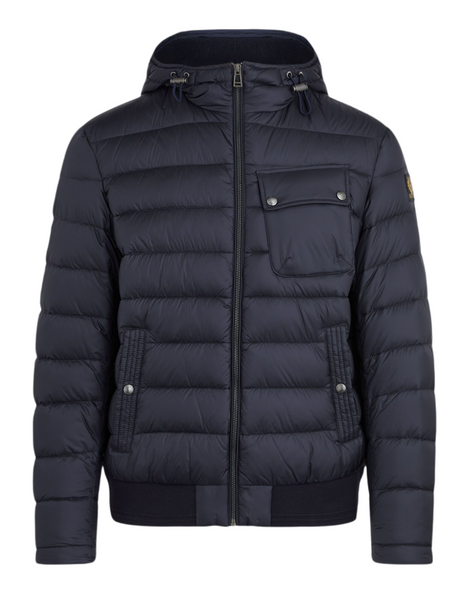 BELSTAFF 71020854-80092 StreamLine Down Jacket DARK INK BLUE