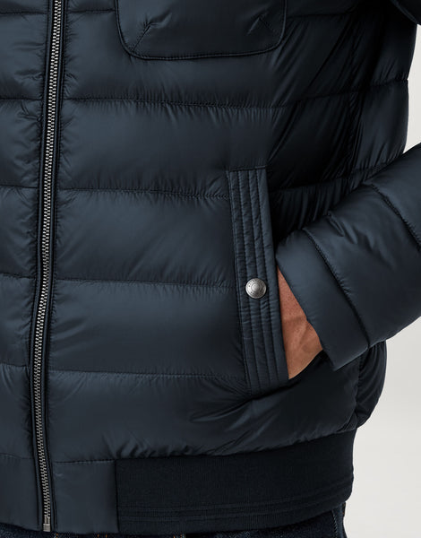 BELSTAFF 71020854-80092 StreamLine Down Jacket DARK INK BLUE