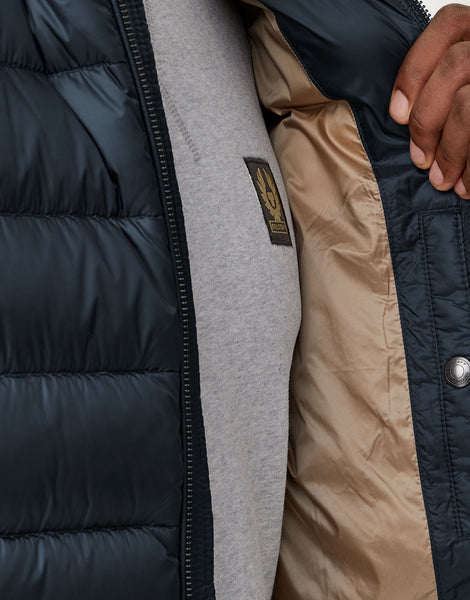 BELSTAFF 71020854-80092 StreamLine Down Jacket DARK INK BLUE