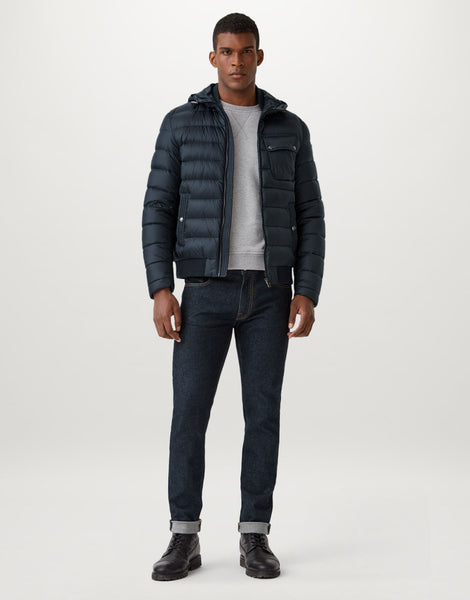 BELSTAFF 71020854-80092 StreamLine Down Jacket DARK INK BLUE