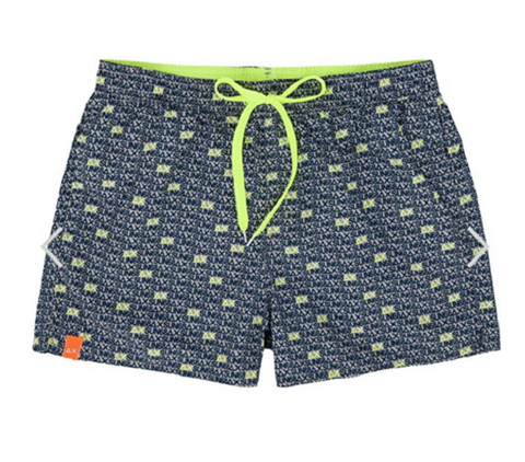 SUN68 AX Short Boxer Men H19109 Ash Beachwear