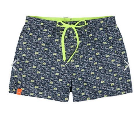 SUN68 AX Short Boxer Uomo H19109 Cenere Beachwear