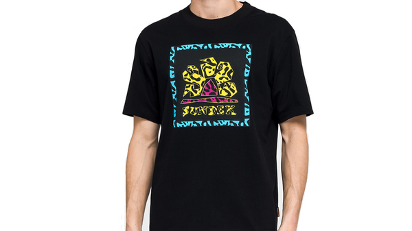Sundek M021TEJ91FA-004 New Simeon Logo T-Shirt SS BLACK